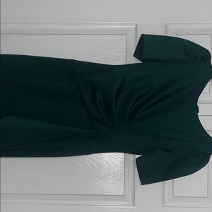 Xscape Dark Green gown dress
